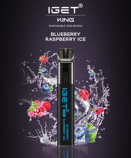 IGET King Disposable Vape India blueberry ice