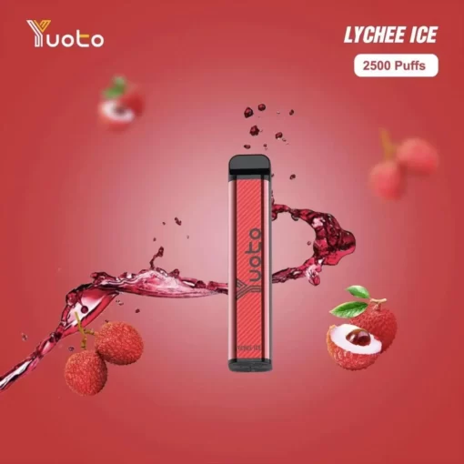 Buy Yuoto Vape India XXL (2500 Puffs) - Lychee Ice At Best Price