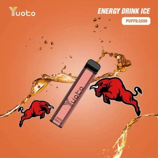 Buy Yuoto Vape India XXL (2500 Puffs) - Energy Drink Ice At Best Price