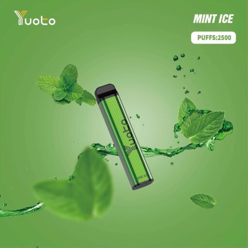 Buy Yuoto Vape India XXL 2500 Puffs Mint Ice At Best Price