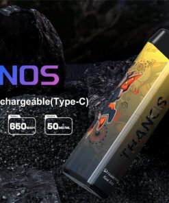 Brand Name: Yuoto Thanos Rechargeable Disposable vape Puffs: 5000 puffs Nicotine: 5% E-juice Capacity: 14ML Battery: 650mAh