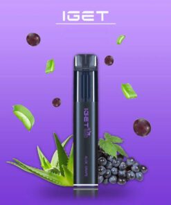 IGET Pro India Aloe Grape 5000 Puffs