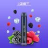 IGET Pro India blackberry raspberry ice 5000 Puffs at best price