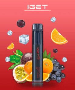 IGET Pro India Passion Fruit Grape Orange 5000 Puffs